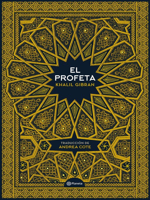 Title details for El profeta by Kahlil Gibran - Wait list